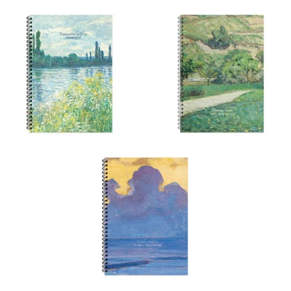 Keskin 20x28 100 Yaprak Kareli Sert Kapak Defter sanat