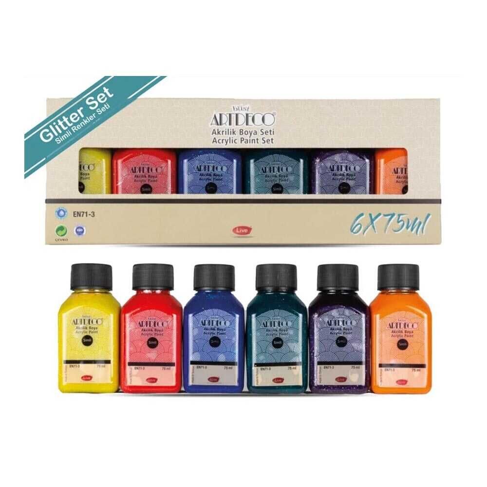 Artdeco Akrilik Boya Seti 8x75 Ml Smoky Pastel Renkler