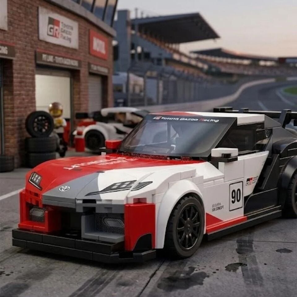 Vagonlife Cada Toyota Gr Supra Gt4 324 Parça Block Oyuncak