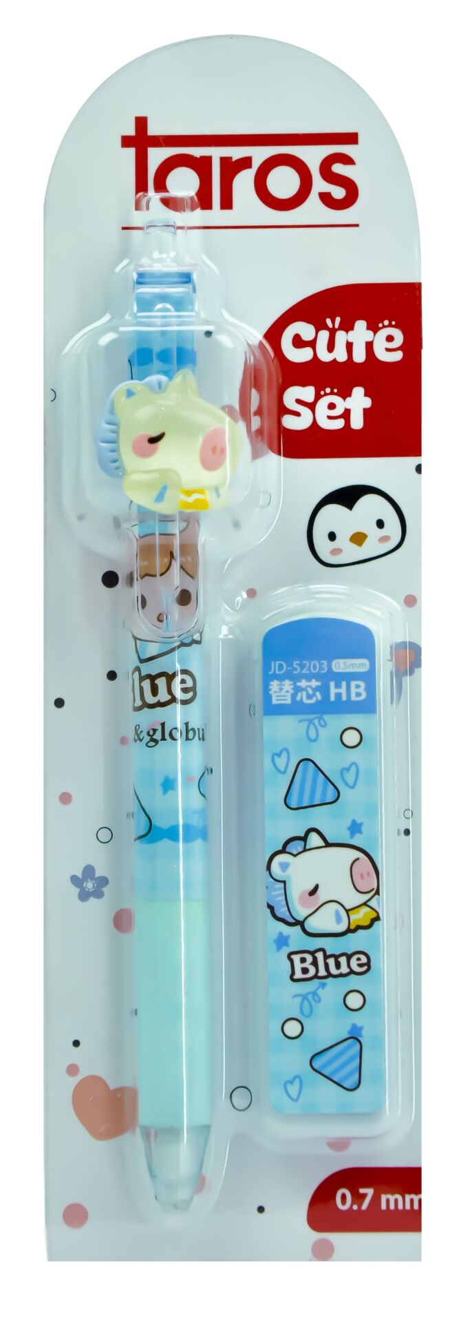 Taros Unick Color Color Mupped Doll Yedek Uçlu Versatil Kalem