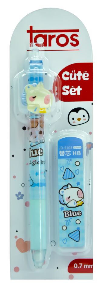 Taros Unick Color Color Mupped Doll Yedek Uçlu Versatil Kalem