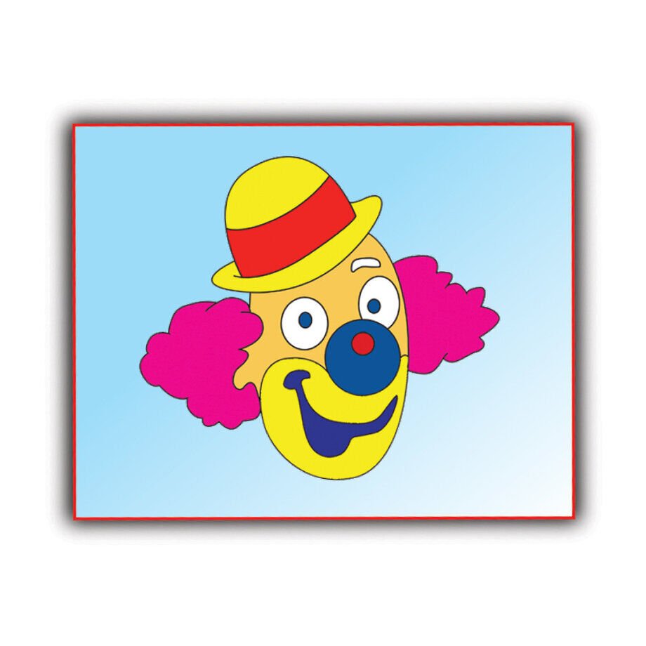 Artdeco Kids Desenli Tuval Boyama Seti 18x24 Cm Palyaço