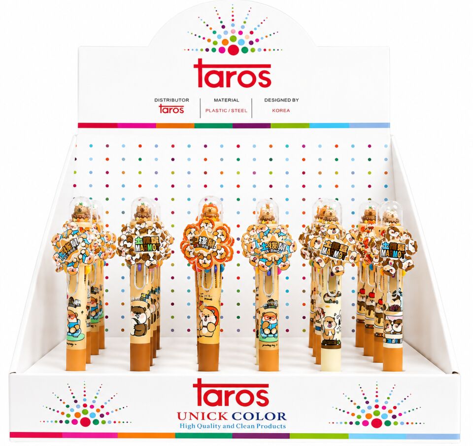 Taros Unick Color Döner Capybara Versatil Kalem