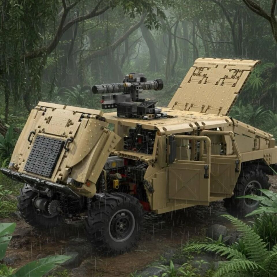 Vagonlife Cada Humvee Araç 3935 Parça Block Oyuncak