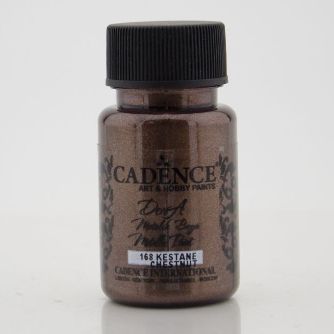Cadence Dora Metalik Boya 168 Kestane 50 Ml