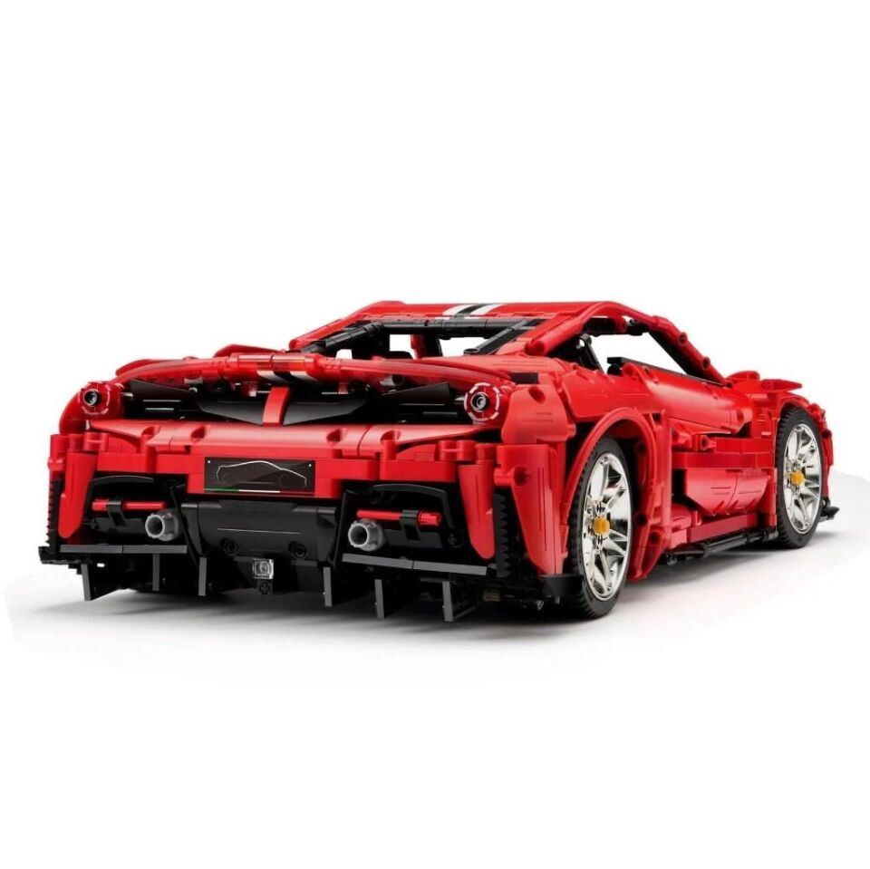 Vagonlife Cada İtalian Red Supercar 3187 Parça Block Oyuncak