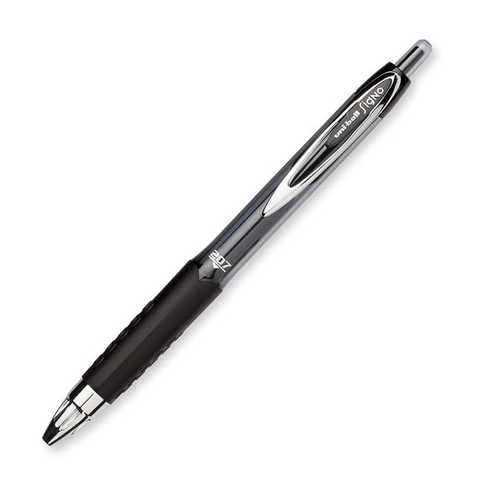 Uniball Signo 207 Micro 0.5 Mekanik Jel Kalem Siyah