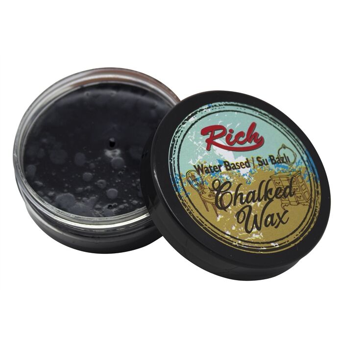 Rich Chalked Wax Siyah
