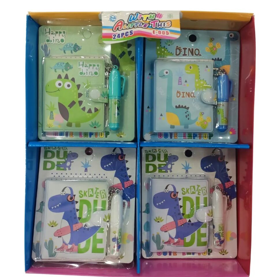 Joyz Jy-0031-04 Not Defter Kalem Dinazor