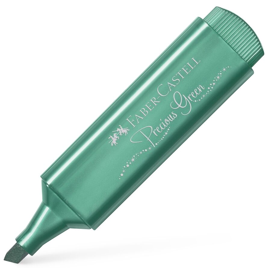 Faber-Castell Fosforlu Kalem 46 Metalik Yeşil