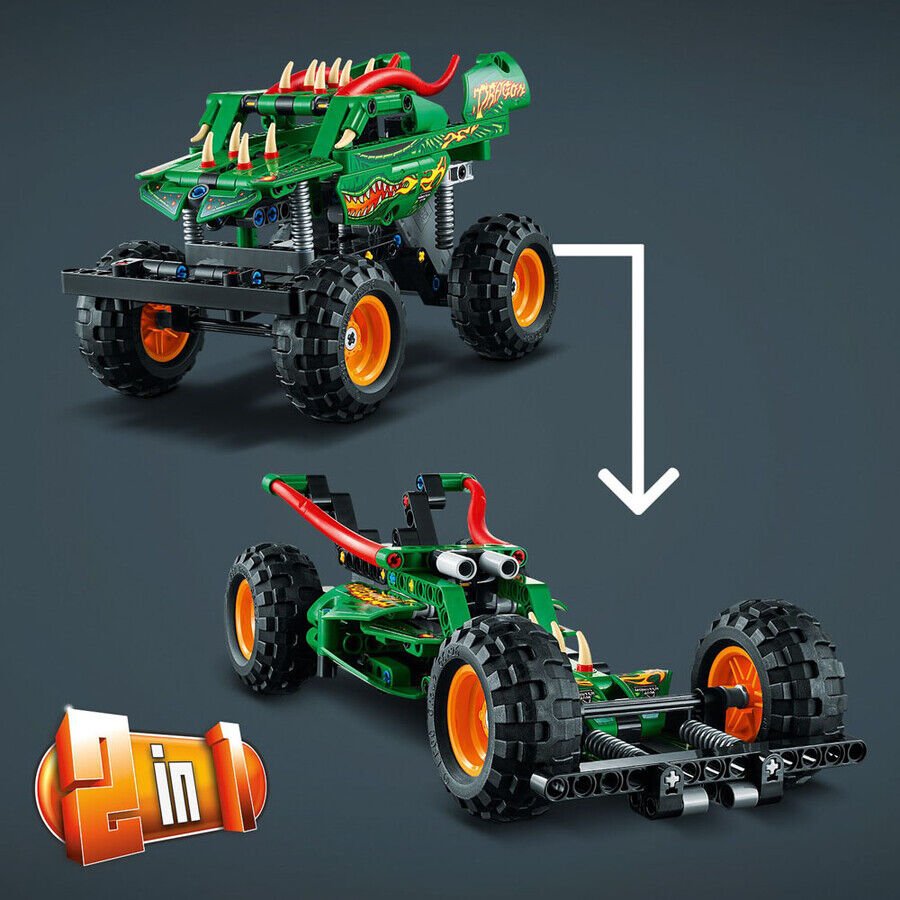 Lego Technic Monster Jam Dragon 