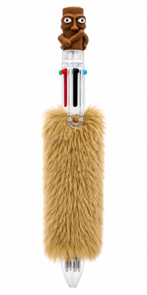 Taros Unick Color Pvc Kutu Thung Thun Çoklu Peluş Tükenmez Kalem
