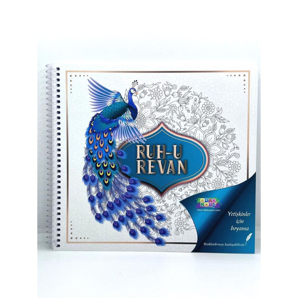 Odak Yayın Ruh-U Revan Yetişkin Boyama Kitabı