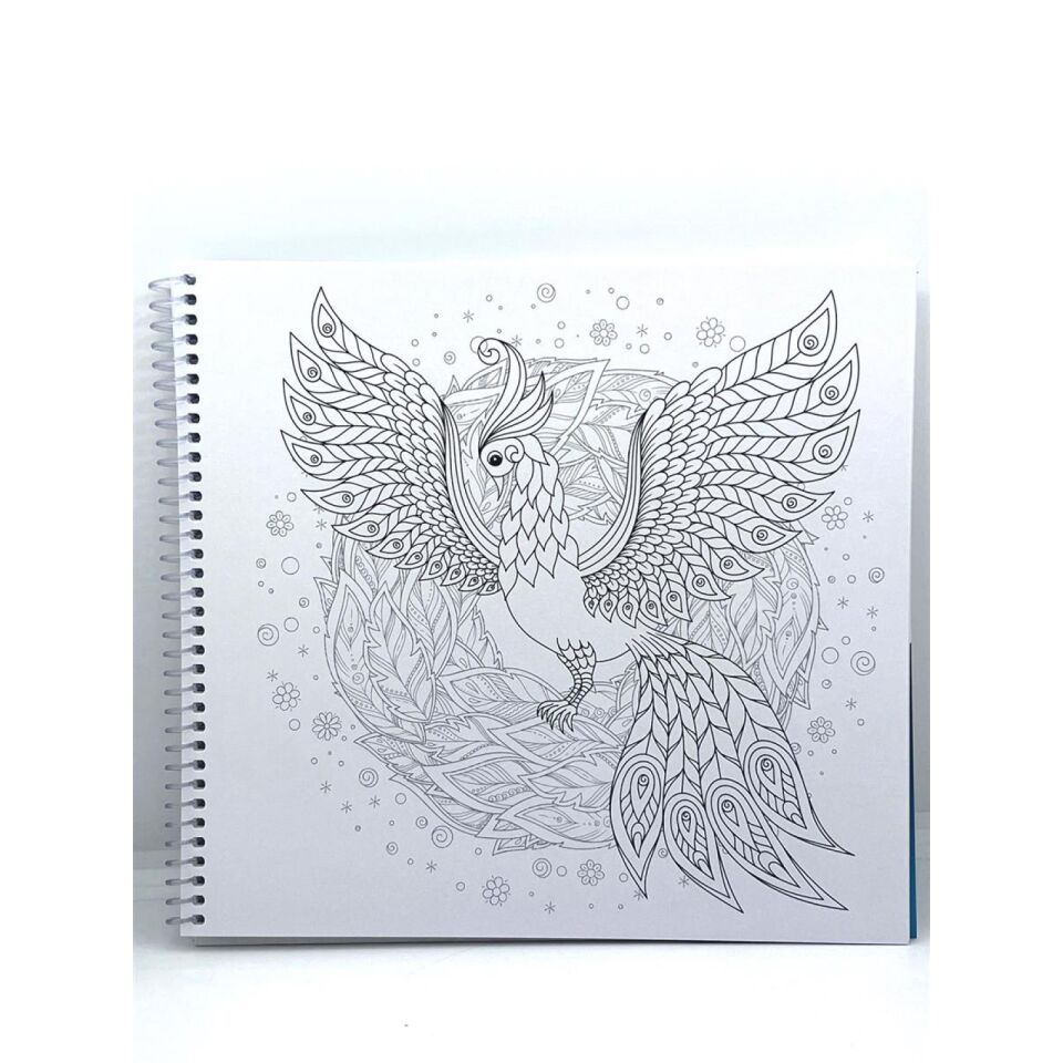 Odak Yayın Ruh-U Revan Yetişkin Boyama Kitabı