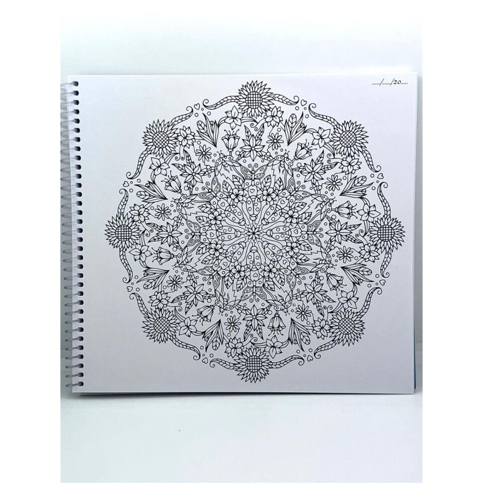 Odak Yayın Ruh-U Revan Yetişkin Boyama Kitabı