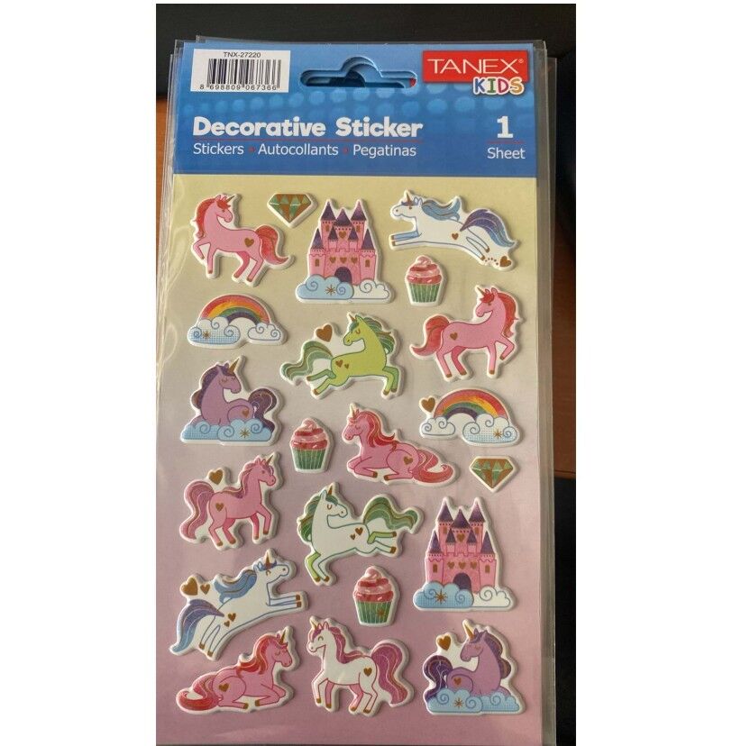 Tanex Tnx-27220 Puffy Unicorn Serisi