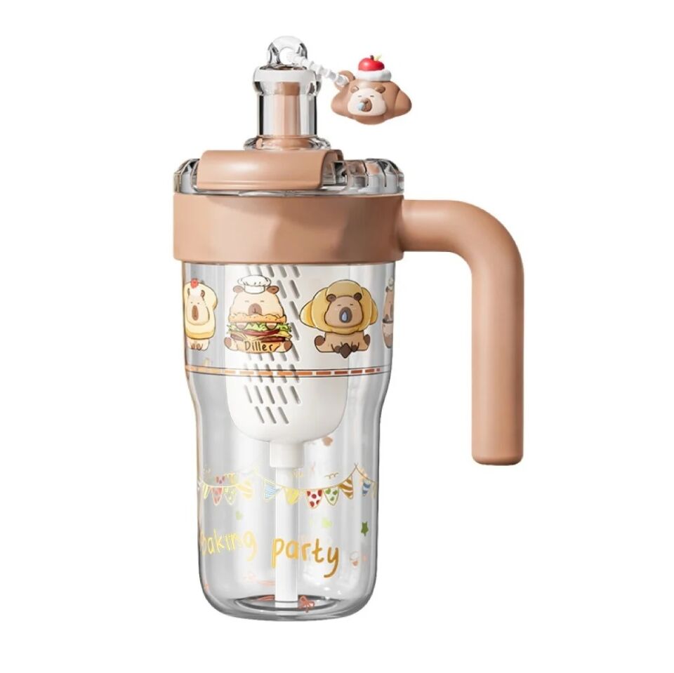 Diller 860 Ml Kahverengi Tritan Su Matara