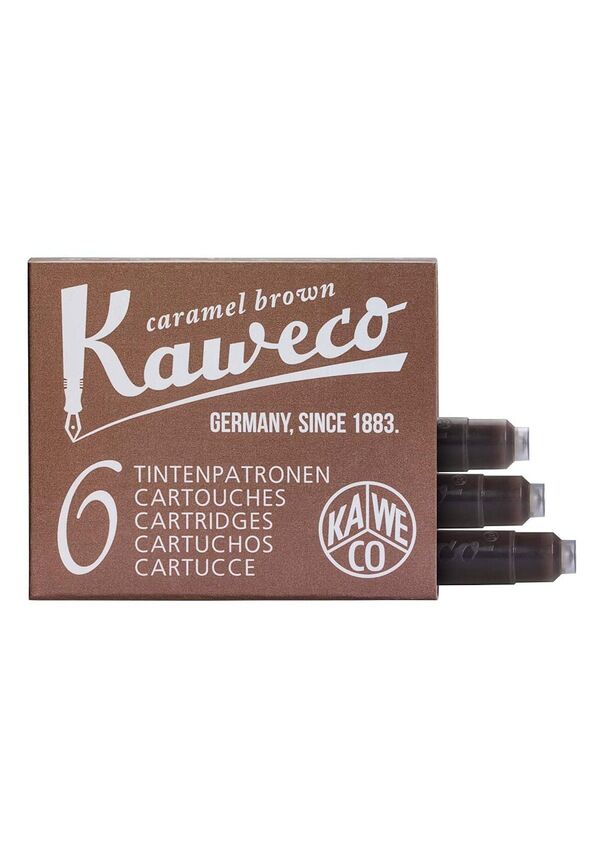 Kaweco 10000259 Kartuş 6 Lı Kahverengi