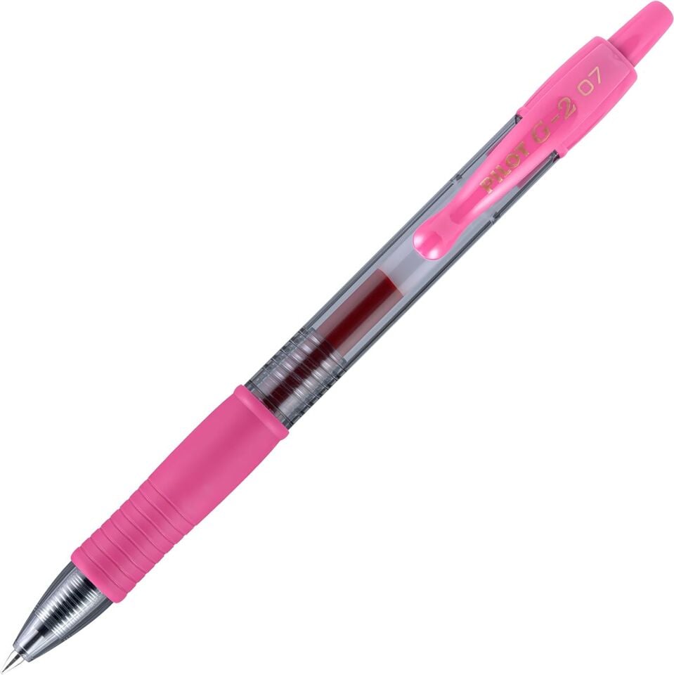 Pilot G2 07 Metalik Pembe