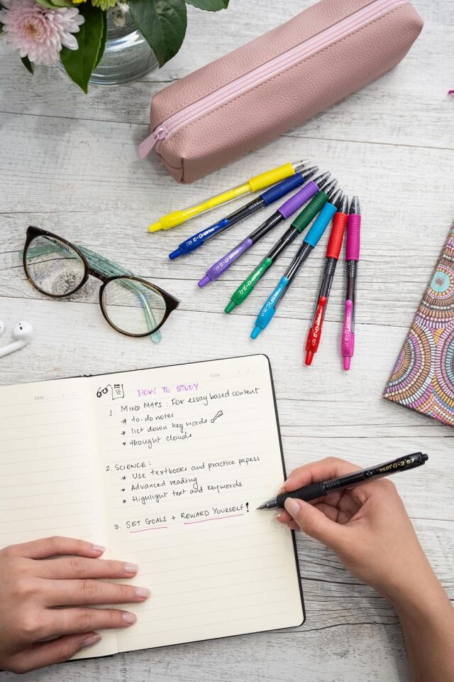 Pilot G2 07 Metalik Pembe