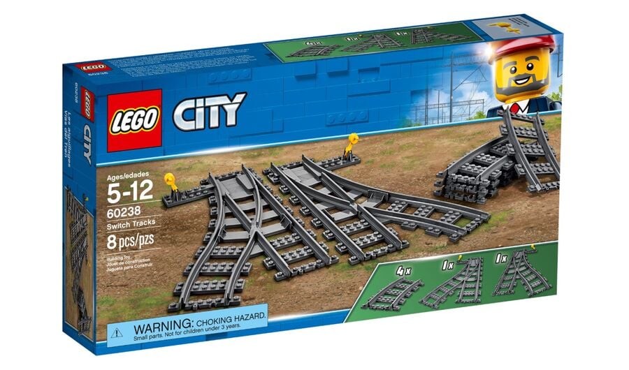 Lego City Switch Tracks 