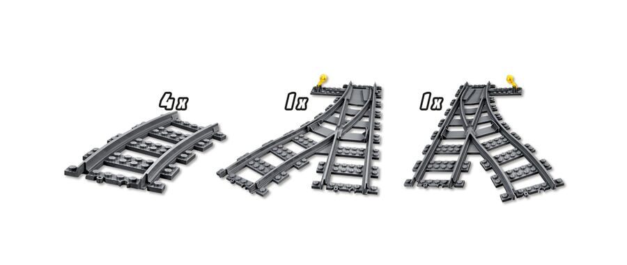 Lego City Switch Tracks 