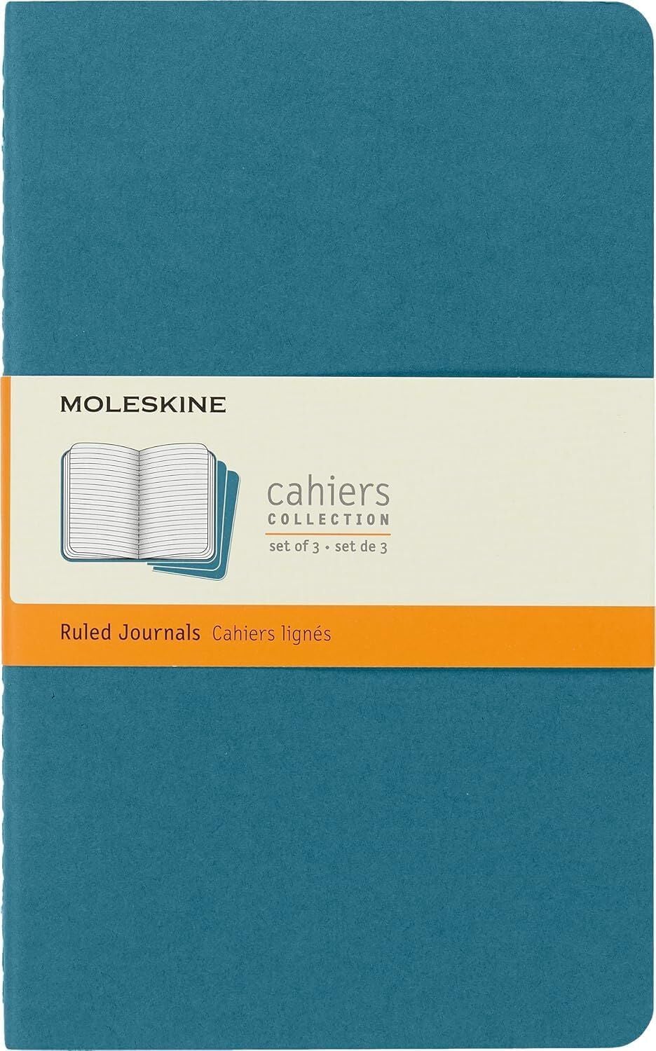 Moleskine Cahıer Jnls Lg Rul Brısk Blue