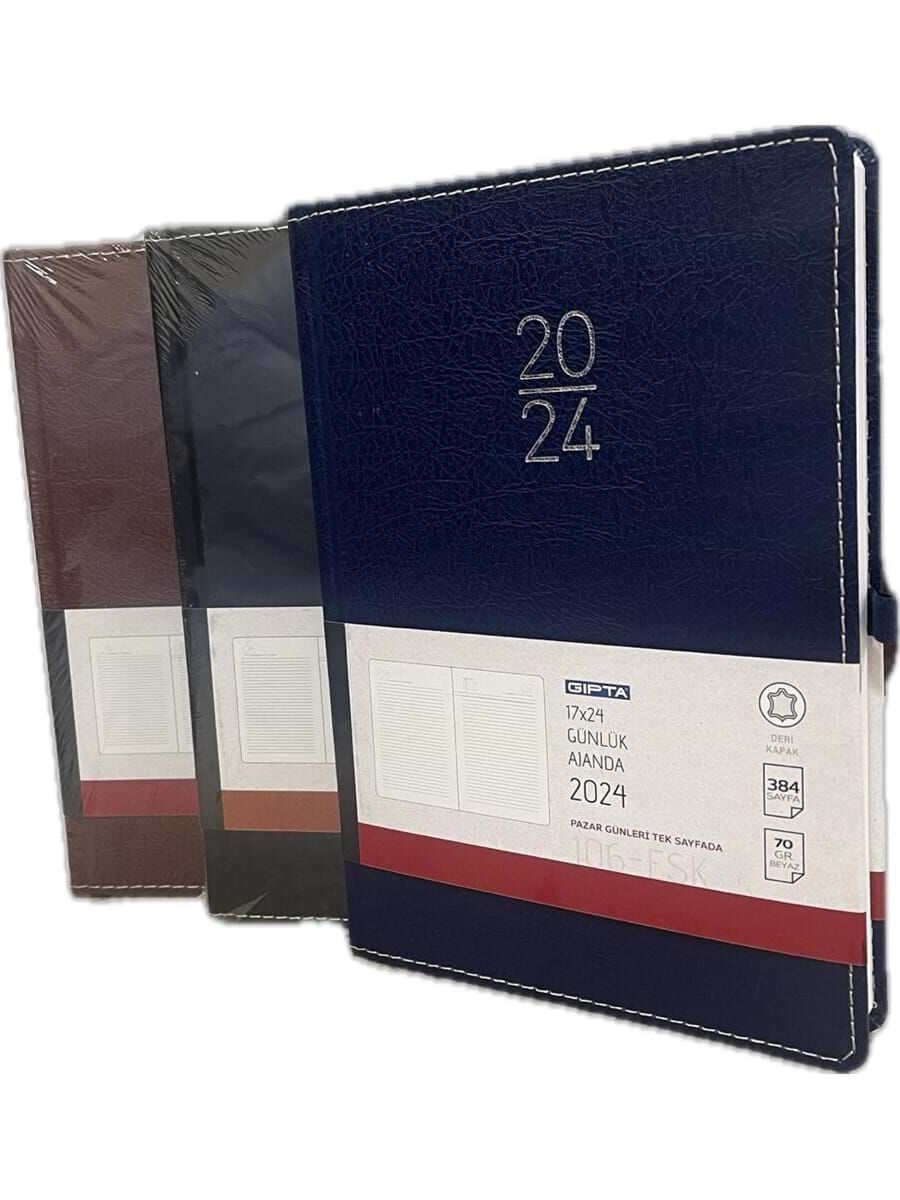 Gıpta 106-Esk Eko 17x24 Günlük Çizgili Ajanda