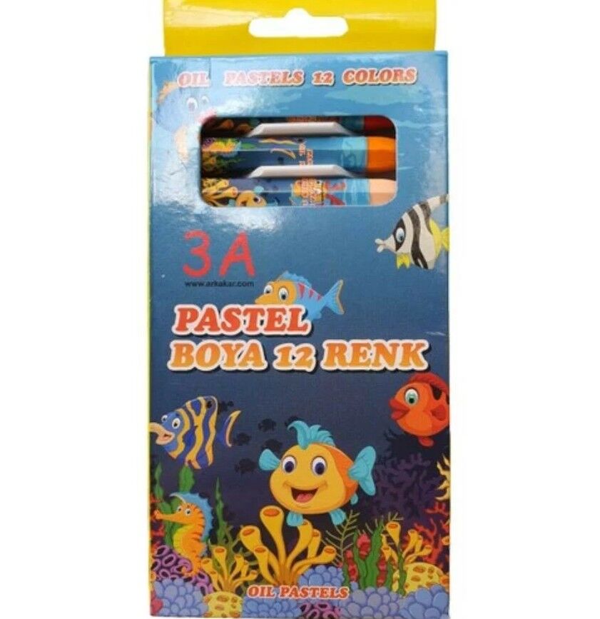 Ark Pastel Boya 12 Renk