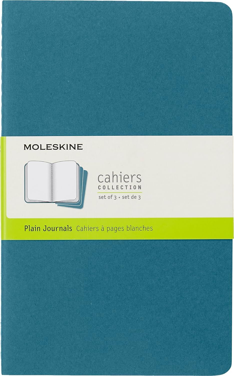 Moleskine Cahıer Jnls Lg Pla Brısk Blue