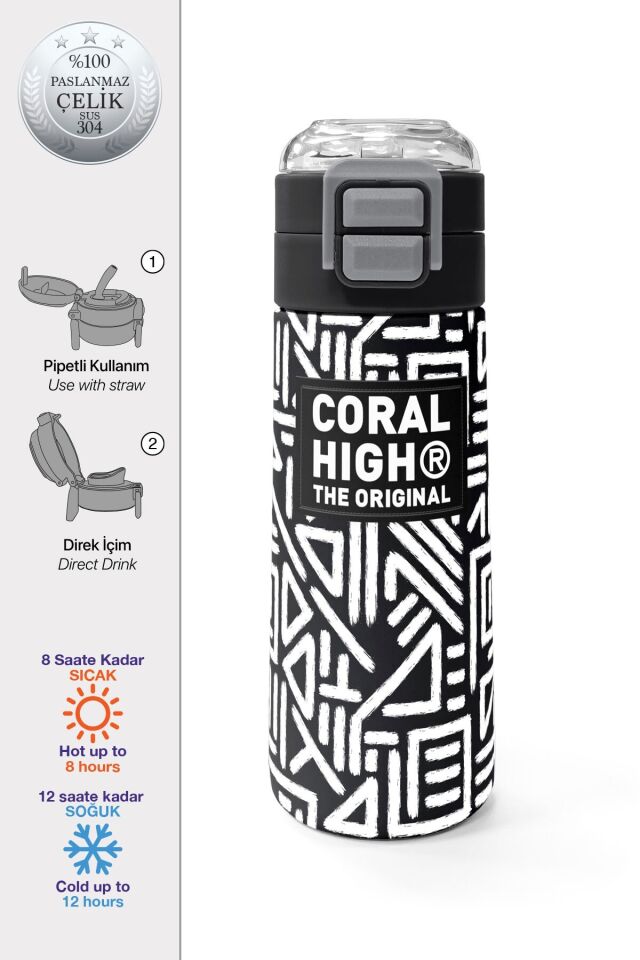 Yaygan Coral High Çelik Termos 500Ml 31882