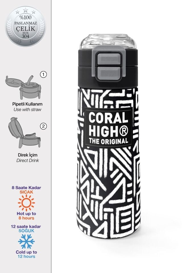 Yaygan Coral High Çelik Termos 500Ml 31882