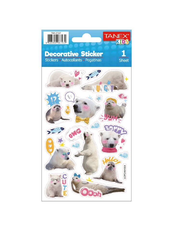 Tanex Tnx-27227 Puffy İnstagram Ayıları Serisi