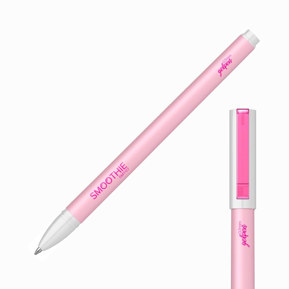 Scrikss Smoothie Jel Kalem 0.7 Mm Pembe