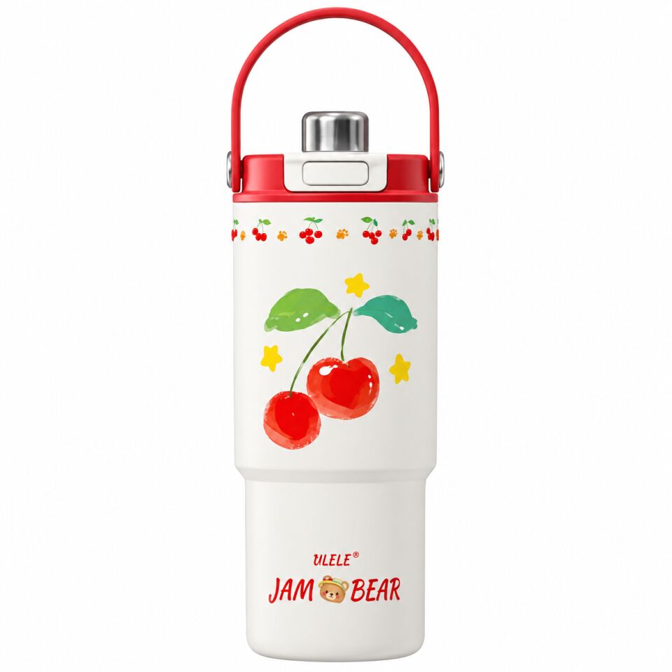 Diller 900 Ml Paslanmaz Çelik Desenli Termos