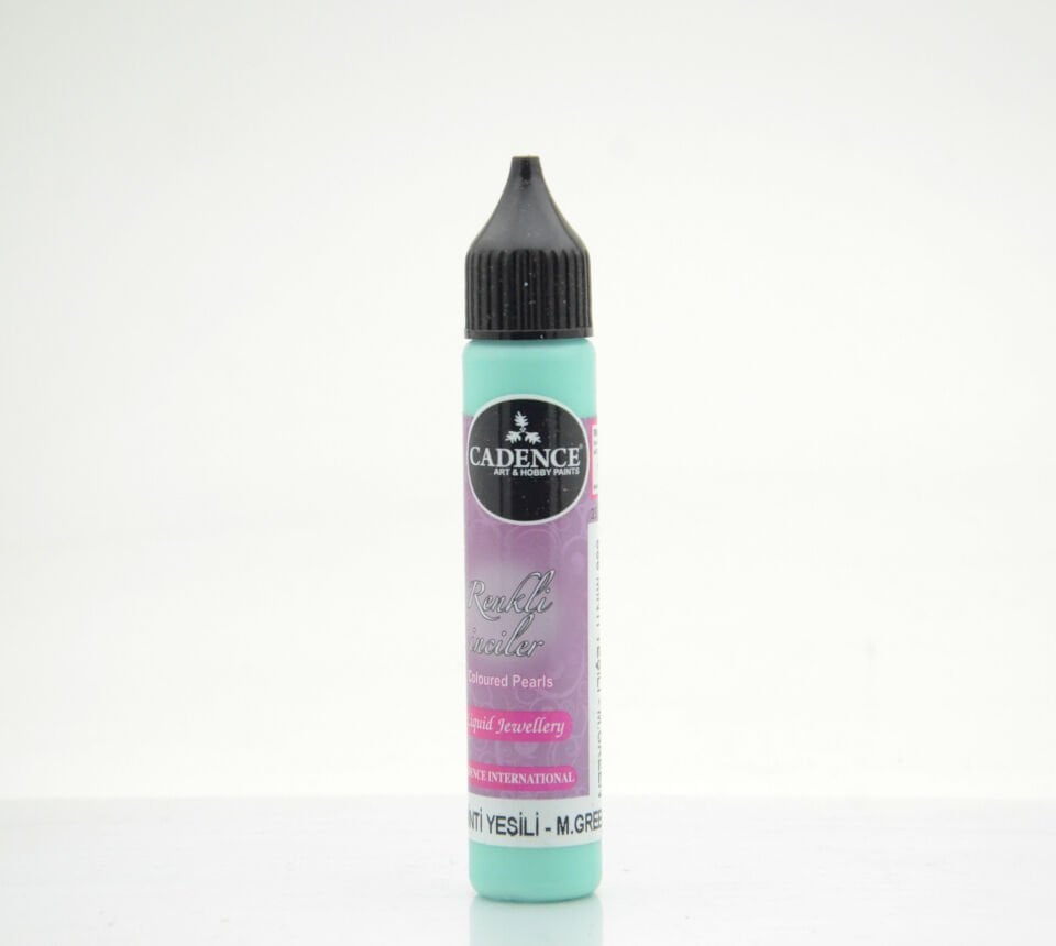 Cadence Renkli İnciler Opak 555 Minti Yeşil 25 Ml
