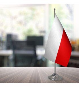 Buket 15x22,5 Cm Polonya Bayrağı