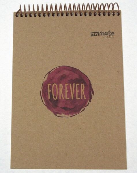 Mynote Kraft Bloknot A5 100 Yaprak Kareli