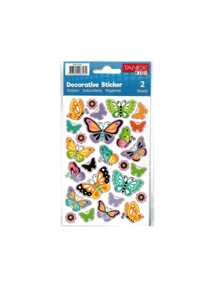 Tanex Tnx-27231 Puffy Kelebekler Serisi