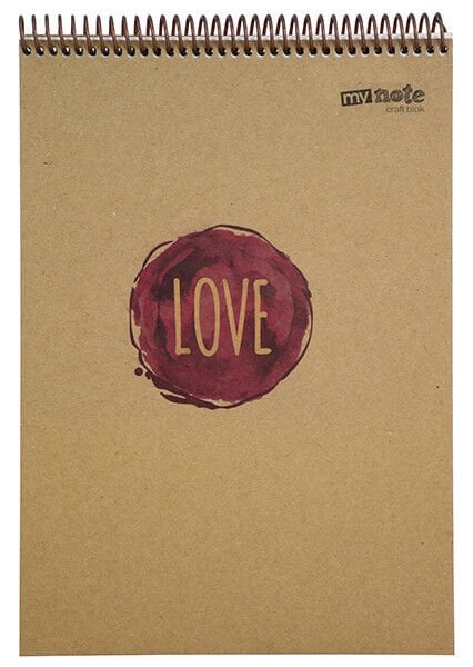 Mynote Kraf Bloknot A4 100 Yaprak Çizgisiz