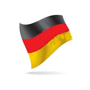 Buket 30x45 Cm Almanya Bayrağı
