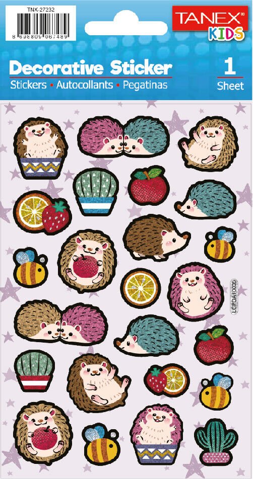 Tanex Tnx-27232 Puffy Tatlı Kirpiler Serisi