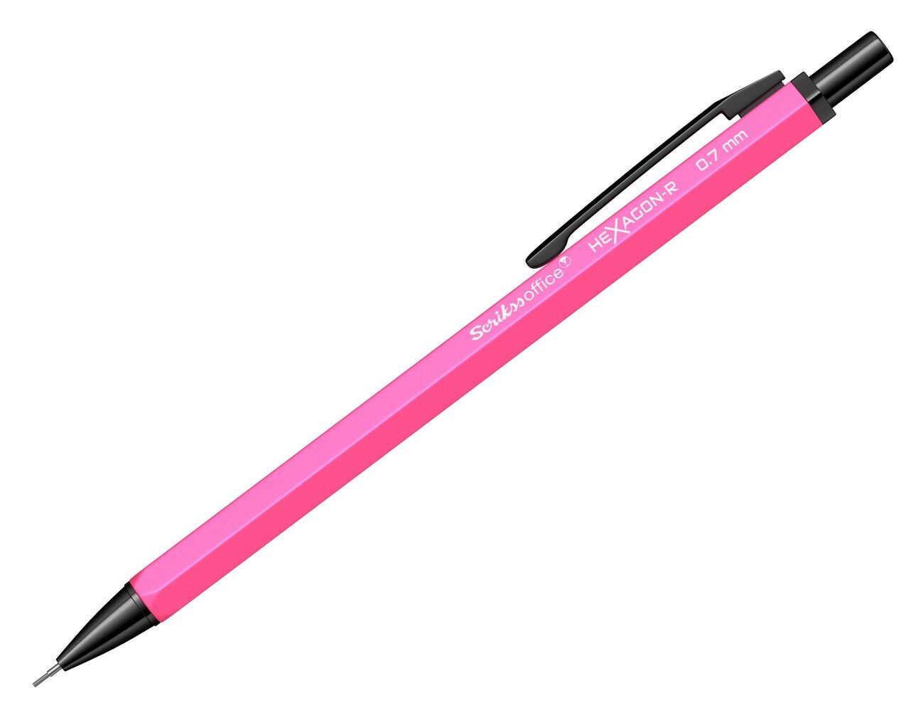 Scrikss Hexagon-R Neon Versatil 0.7 Mm Pembe