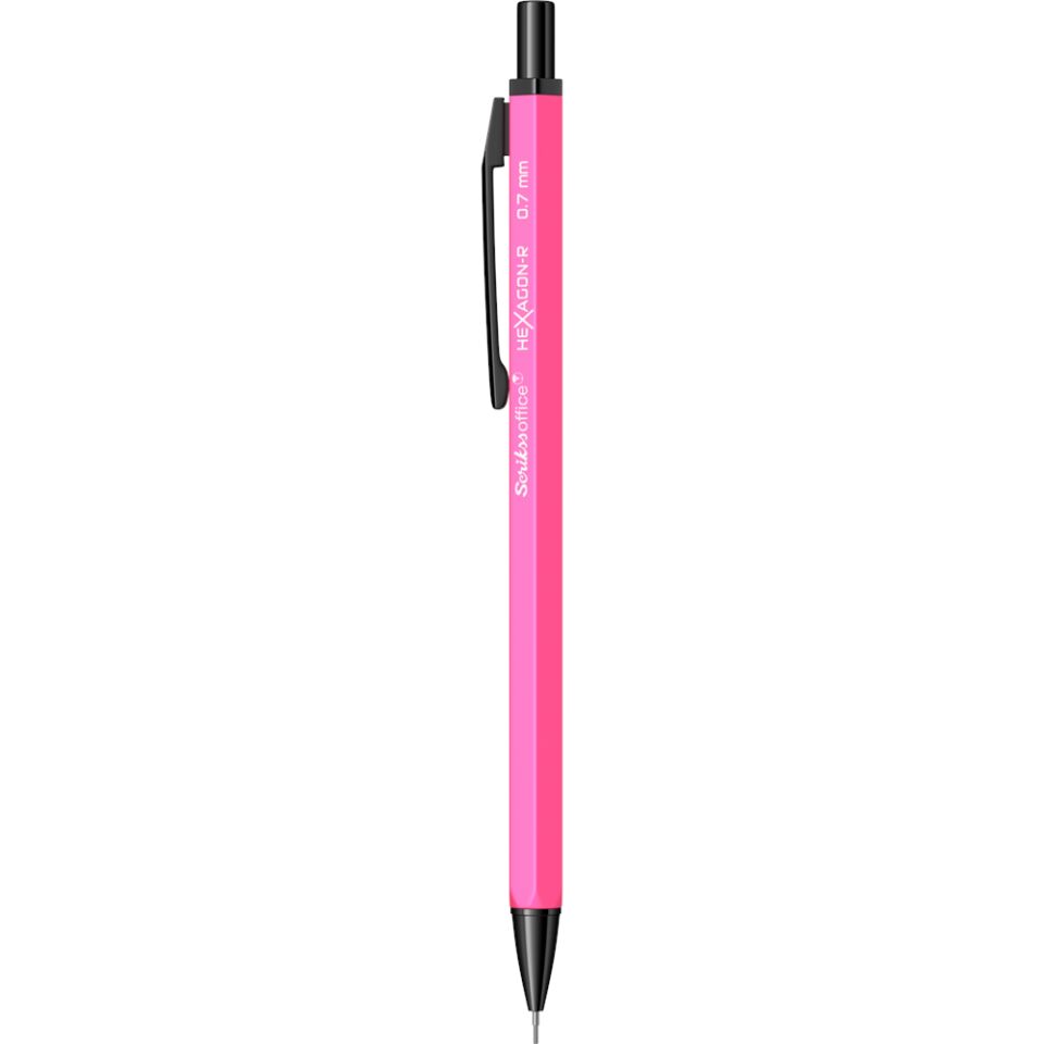 Scrikss Hexagon-R Neon Versatil 0.7 Mm Pembe