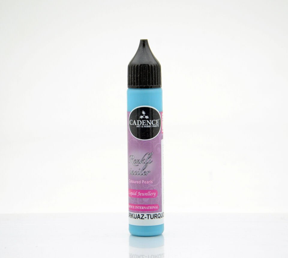 Cadence Renkli İnciler Opak 570 Turkuaz 25 Ml