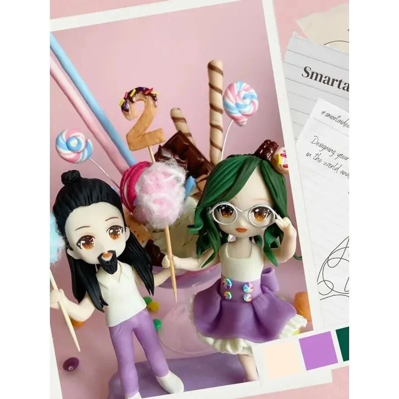 Nureart Smarta Havayla Kuruyan Modelleme Hamuru Mor 100 Gr