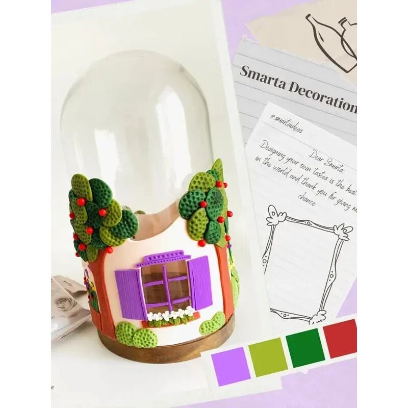 Nureart Smarta Havayla Kuruyan Modelleme Hamuru Mor 100 Gr