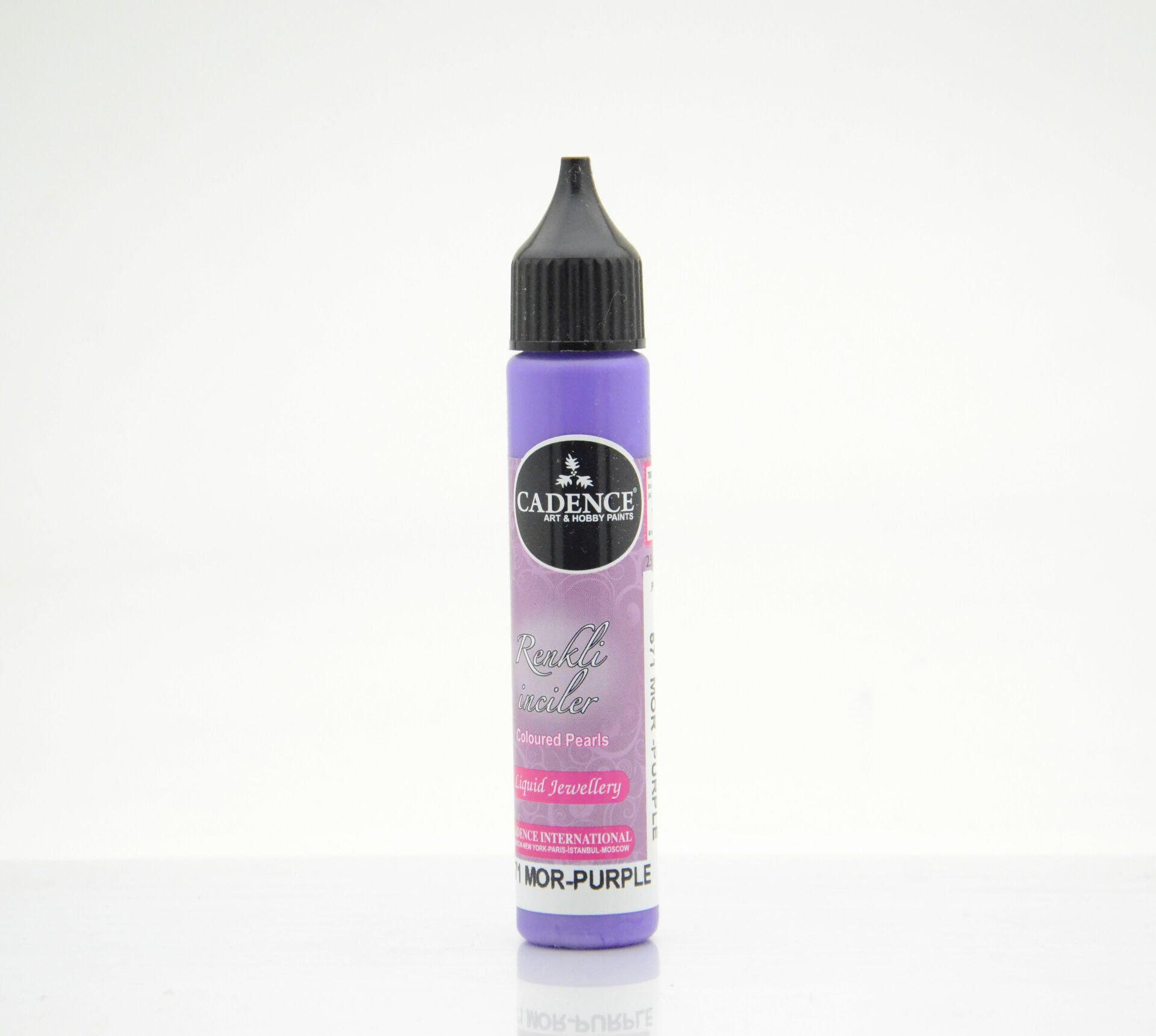 Cadence Renkli İnciler Opak 571 Mor 25 Ml