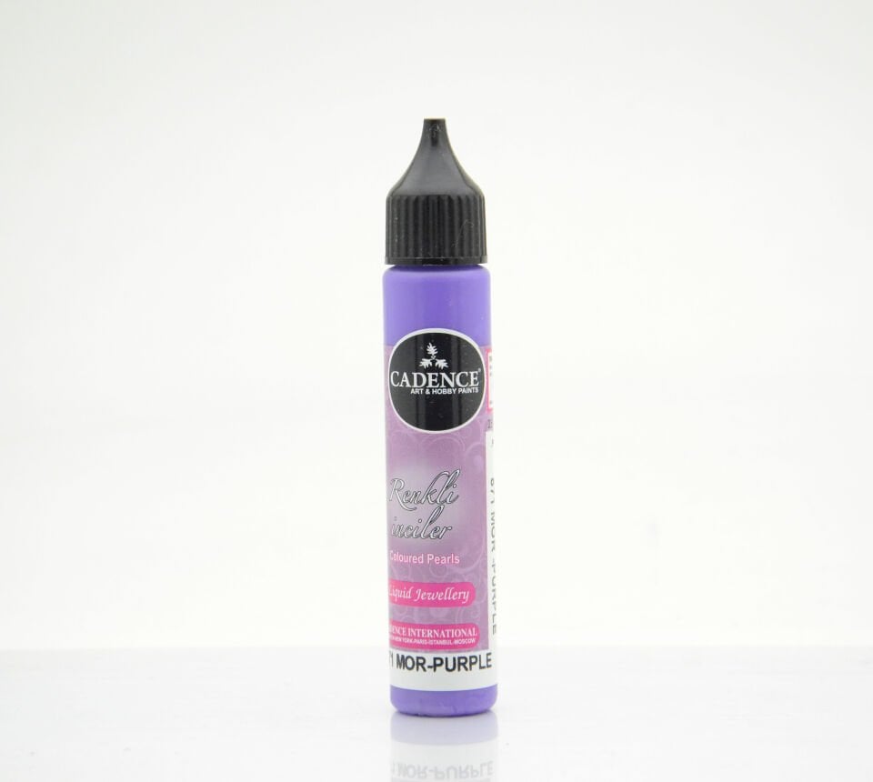 Cadence Renkli İnciler Opak 571 Mor 25 Ml
