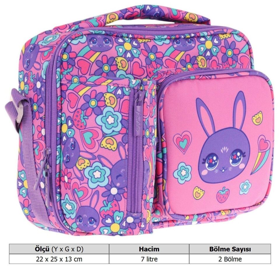 Kaukko Kids Beslenme Çantası Shine Rabbit